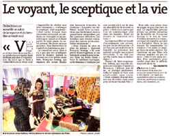 Athina au salon de la voyance 2012 à Besançon